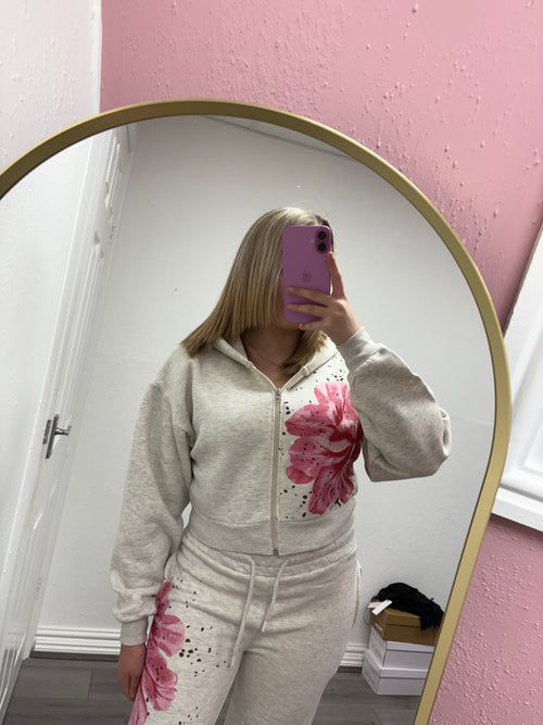ALMA FLORAL TRACKSUIT