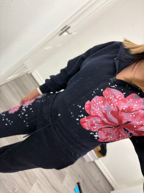 ALMA FLORAL TRACKSUIT