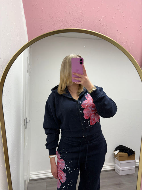 ALMA FLORAL TRACKSUIT