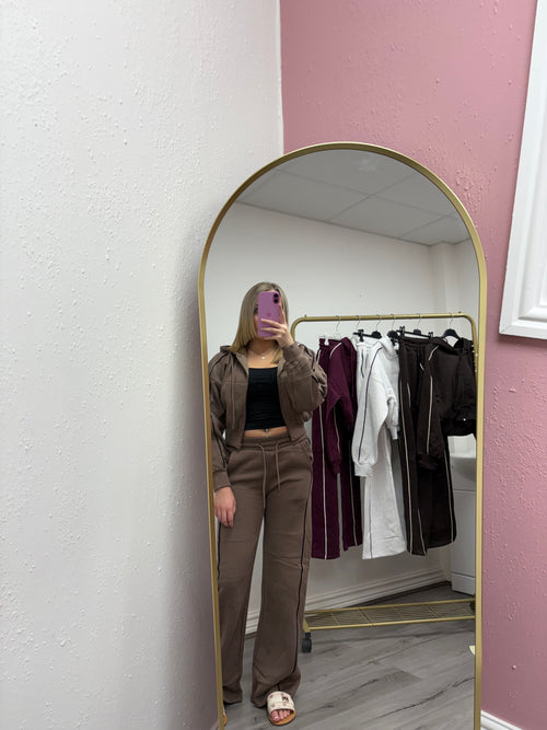OLIVIE STRIPE TRACKSUIT