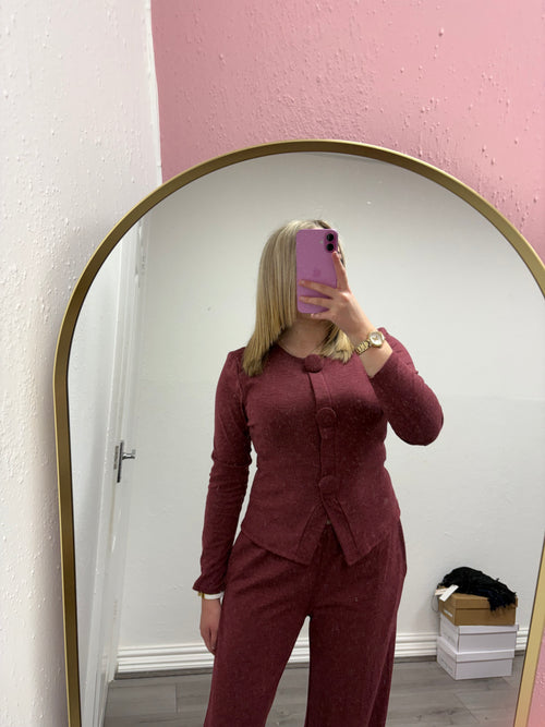 MIMI BUTTON UP SET