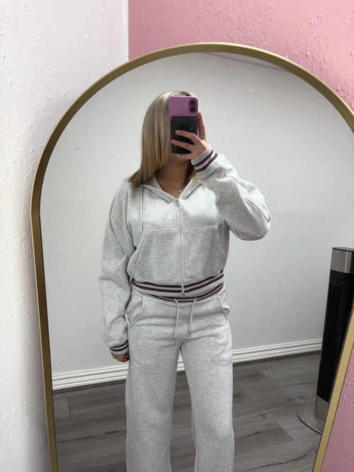 WREN STRIPE FLARE TRACKSUIT