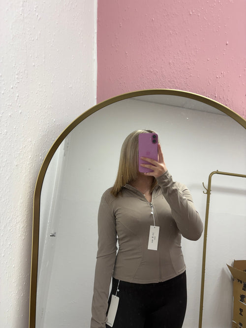FERN SCULPTED GYM JACKET