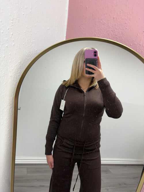 PHOENIX KNITTED TROUSER SET