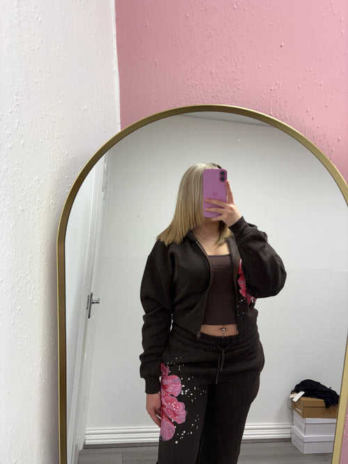 ALMA FLORAL TRACKSUIT