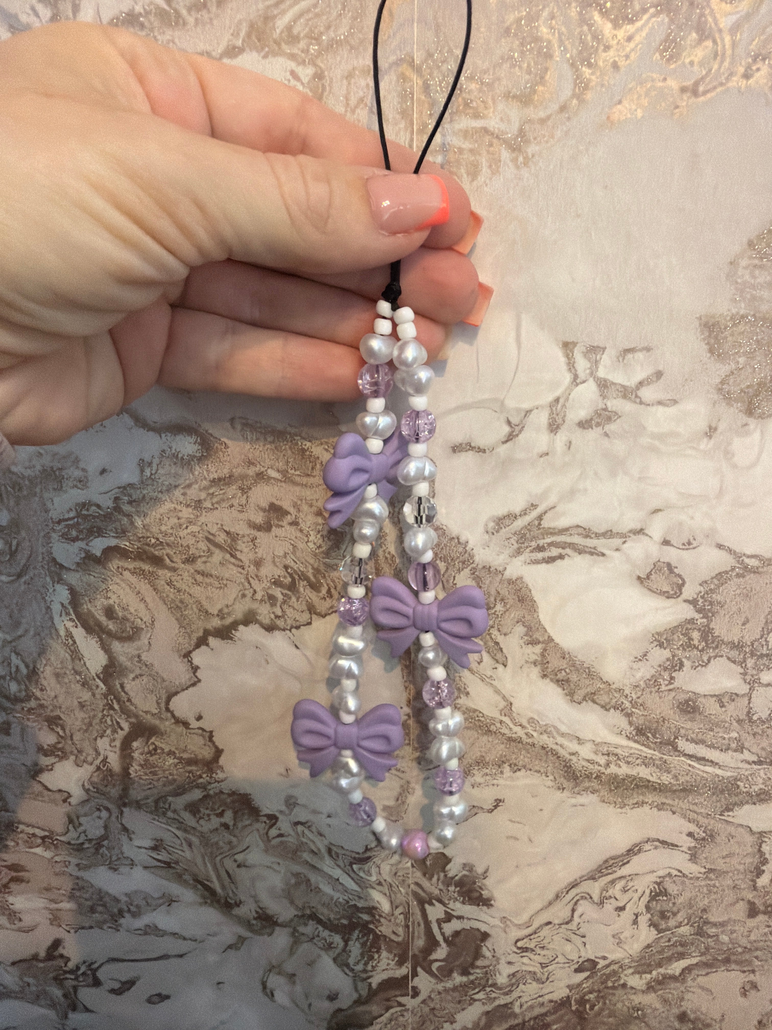 BOW PHONE CHARM