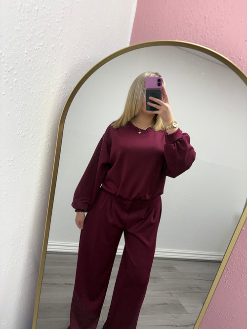 PALMA BUBBLE HEM FLARE SET