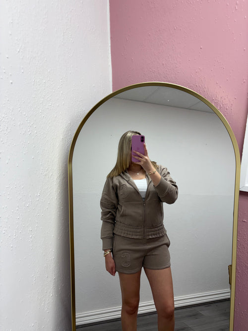 ELENI C RUCHED TRACKSUIT