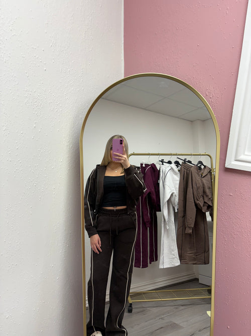 OLIVIE STRIPE TRACKSUIT