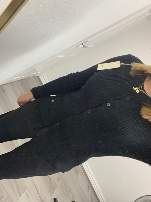 WREN BUTTON UP KNITTED TOP