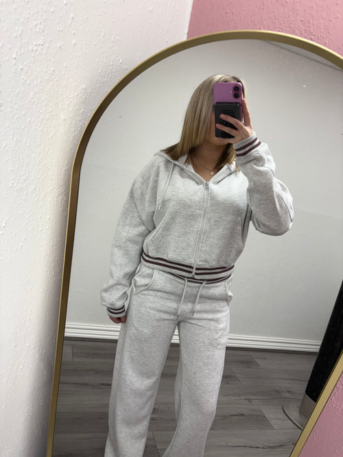 WREN STRIPE FLARE TRACKSUIT