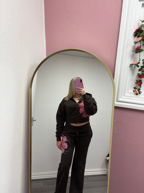 ALMA FLORAL TRACKSUIT
