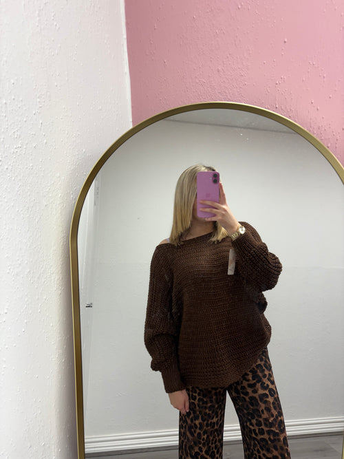 KENNEDY KNITTED BOW JUMPER