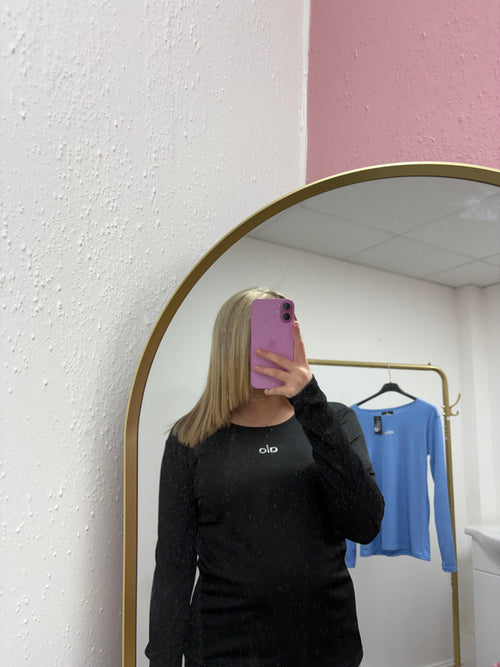 LEXI ALO RIBBED T-SHIRTS