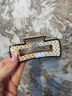 POLKA DOT HAIR CLIP