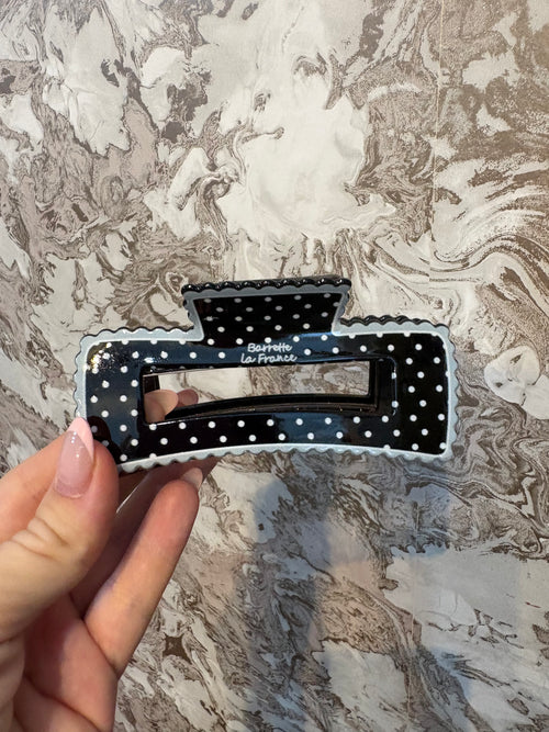 POLKA DOT HAIR CLIP