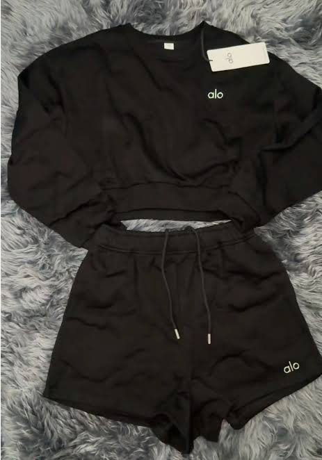 PRE ORDER BLACK ALO SET