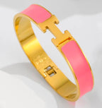 HERMES GOLD BANGLE