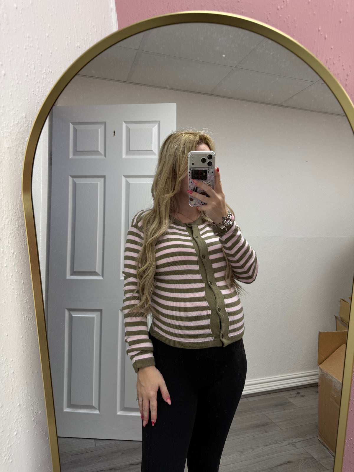 Cora Button Up Top