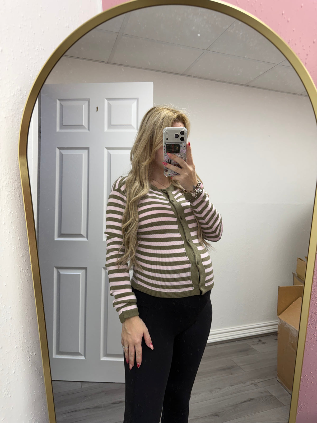Cora Button Up Top