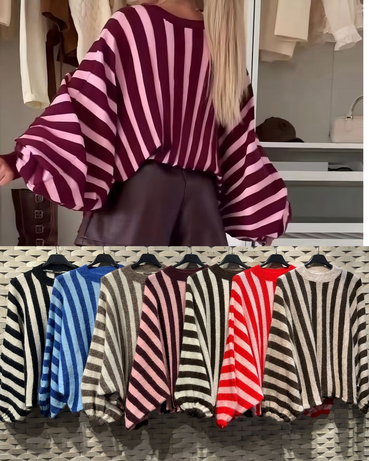 Neveah Stripe Jumper